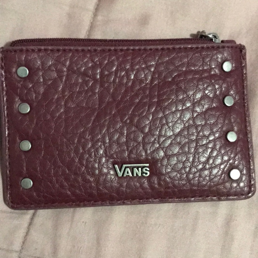Maroon VANS Wallet